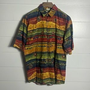 The Territory Ahead Men's 2XL Multicolor Short Sleeve button Shirt cotton